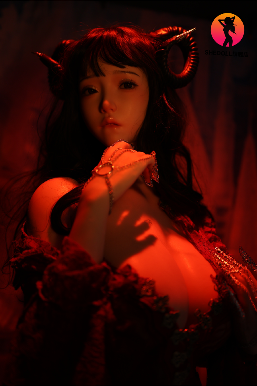 cholé muñeca sexual (SHEDOLL Copa H de 163 cm #SH071 (silicona)