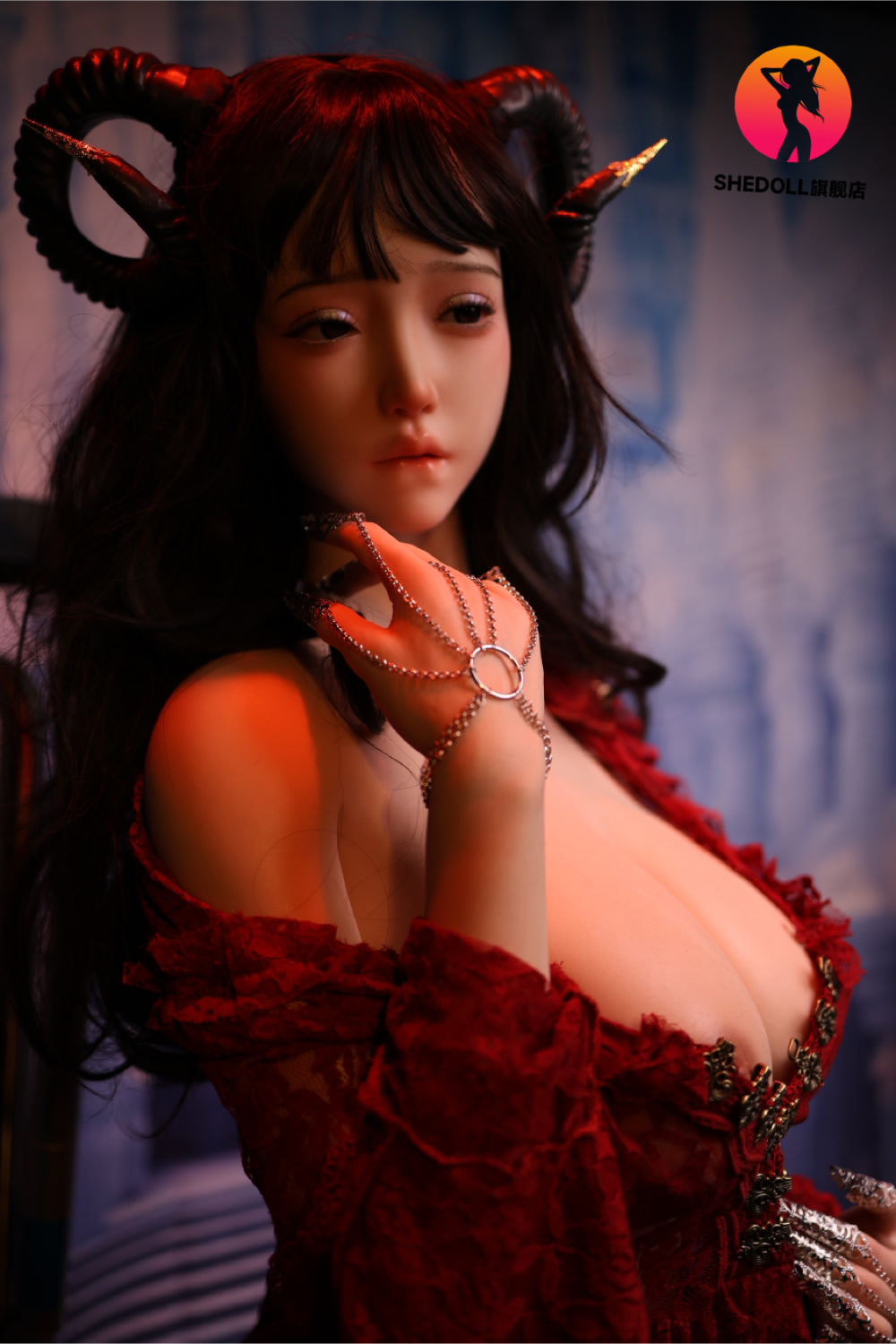 cholé muñeca sexual (SHEDOLL Copa H de 163 cm #SH071 (silicona)