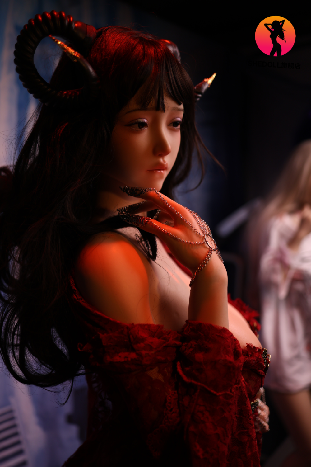 cholé muñeca sexual (SHEDOLL Copa H de 163 cm #SH071 (silicona)