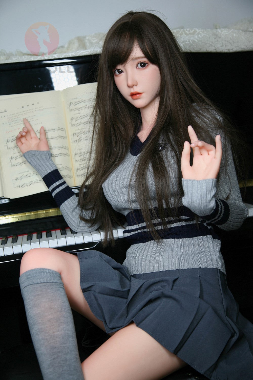 Cheryl muñeca sexual (SHEDOLL Copa C de 158 cm #SH072 TPE+silicona)