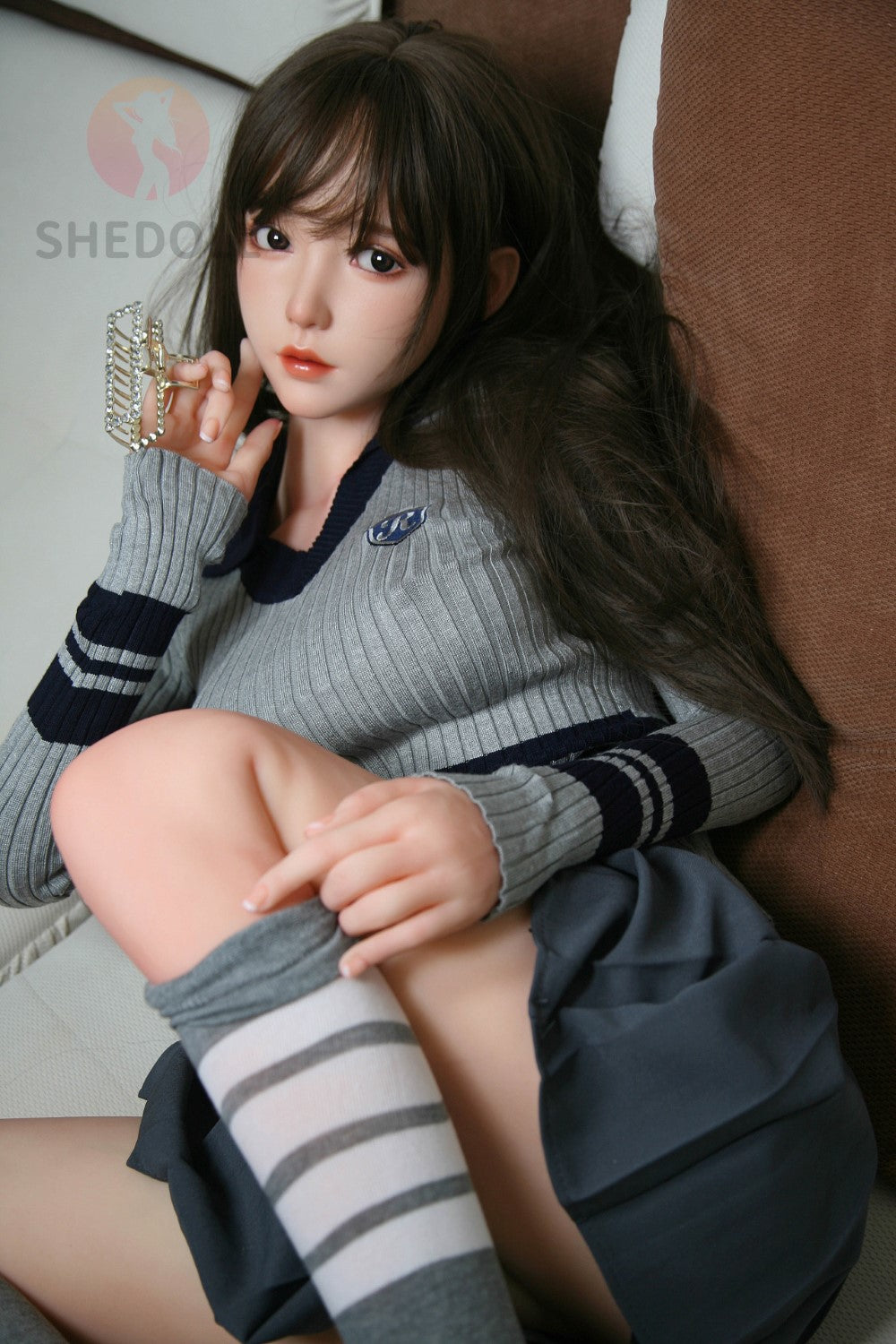 Cheryl muñeca sexual (SHEDOLL Copa C de 158 cm #SH072 TPE+silicona)
