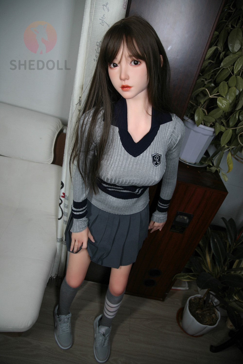 Cheryl muñeca sexual (SHEDOLL Copa C de 158 cm #SH072 TPE+silicona)