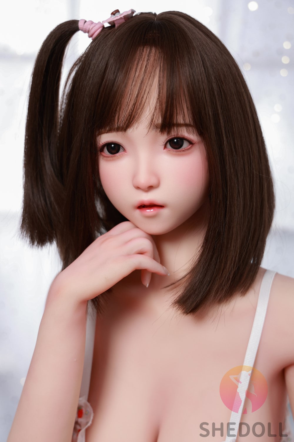 Dulce muñeca sexual (SHEDOLL Copa D de 148 cm #SH077 2.0 TPE+silicona)