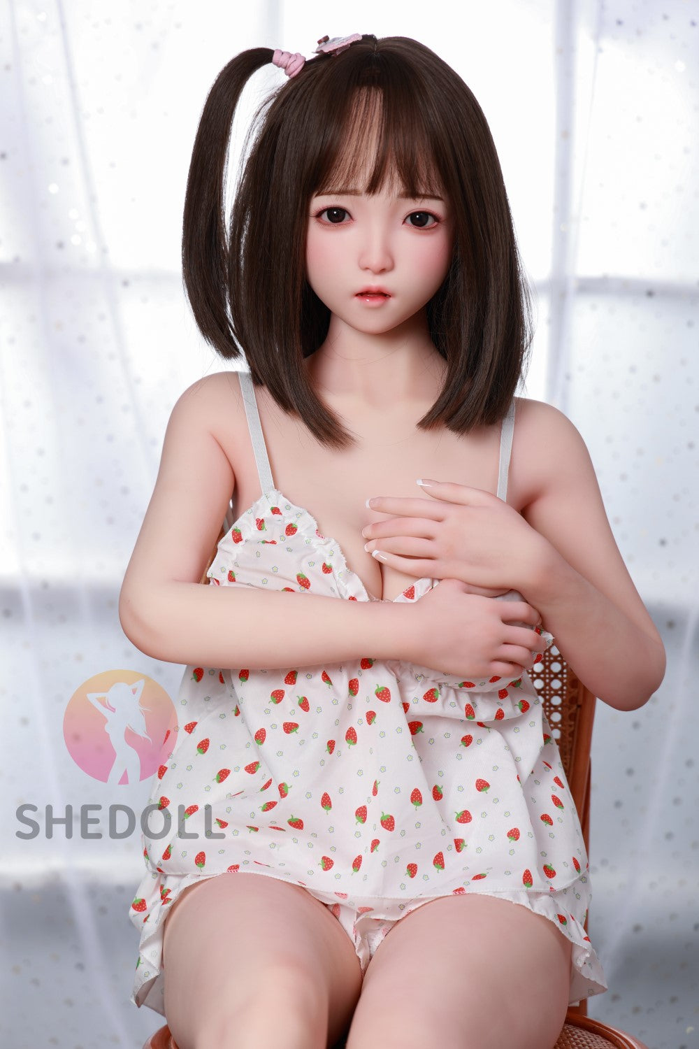 Dulce muñeca sexual (SHEDOLL Copa D de 148 cm #SH077 2.0 TPE+silicona)