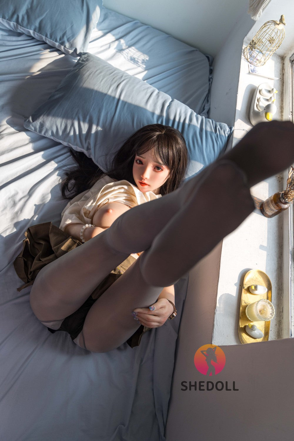 roy muñeca sexual (SHEDOLL 148 cm D-Cup #SH078 2.0 Silicona)