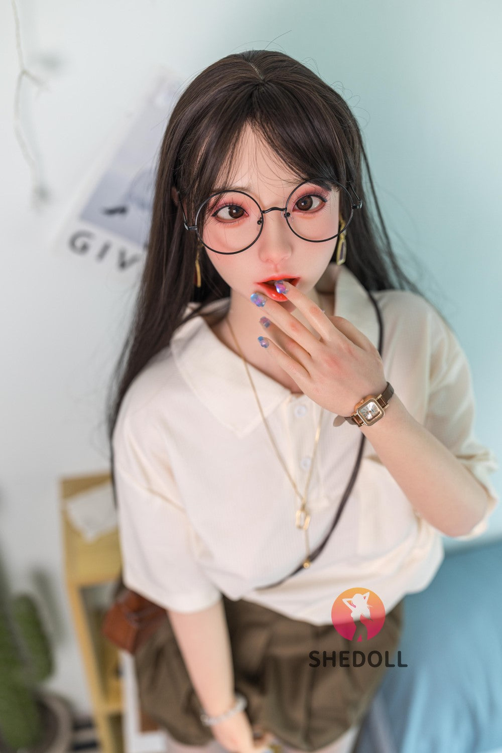 roy muñeca sexual (SHEDOLL 148 cm D-Cup #SH078 2.0 Silicona)