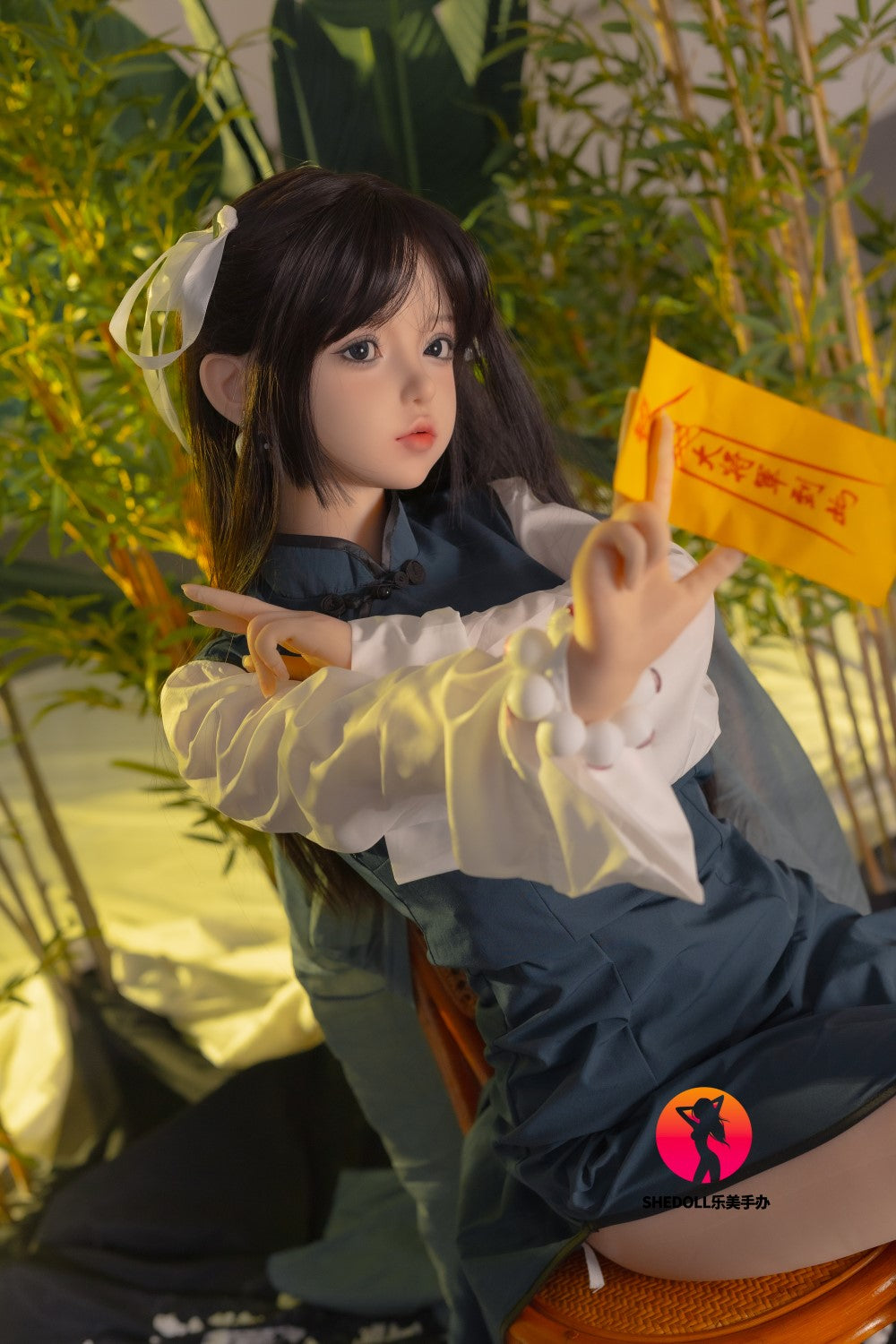 dora muñeca sexual (SHEDOLL 148 cm D-Cup #SH086 2.0 Silicona)