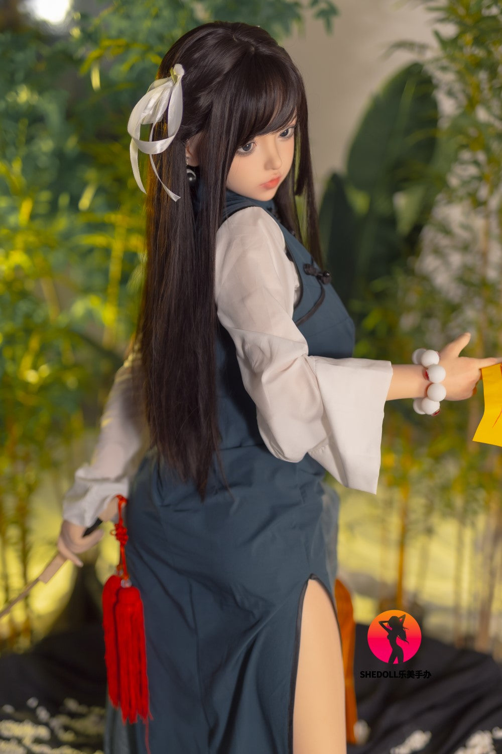 dora muñeca sexual (SHEDOLL 148 cm D-Cup #SH086 2.0 Silicona)