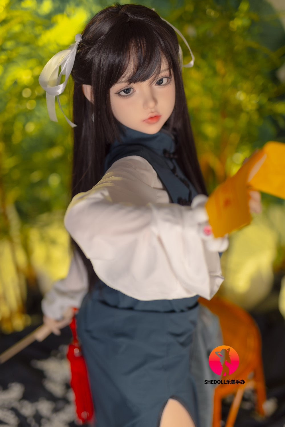 dora muñeca sexual (SHEDOLL 148 cm D-Cup #SH086 2.0 Silicona)