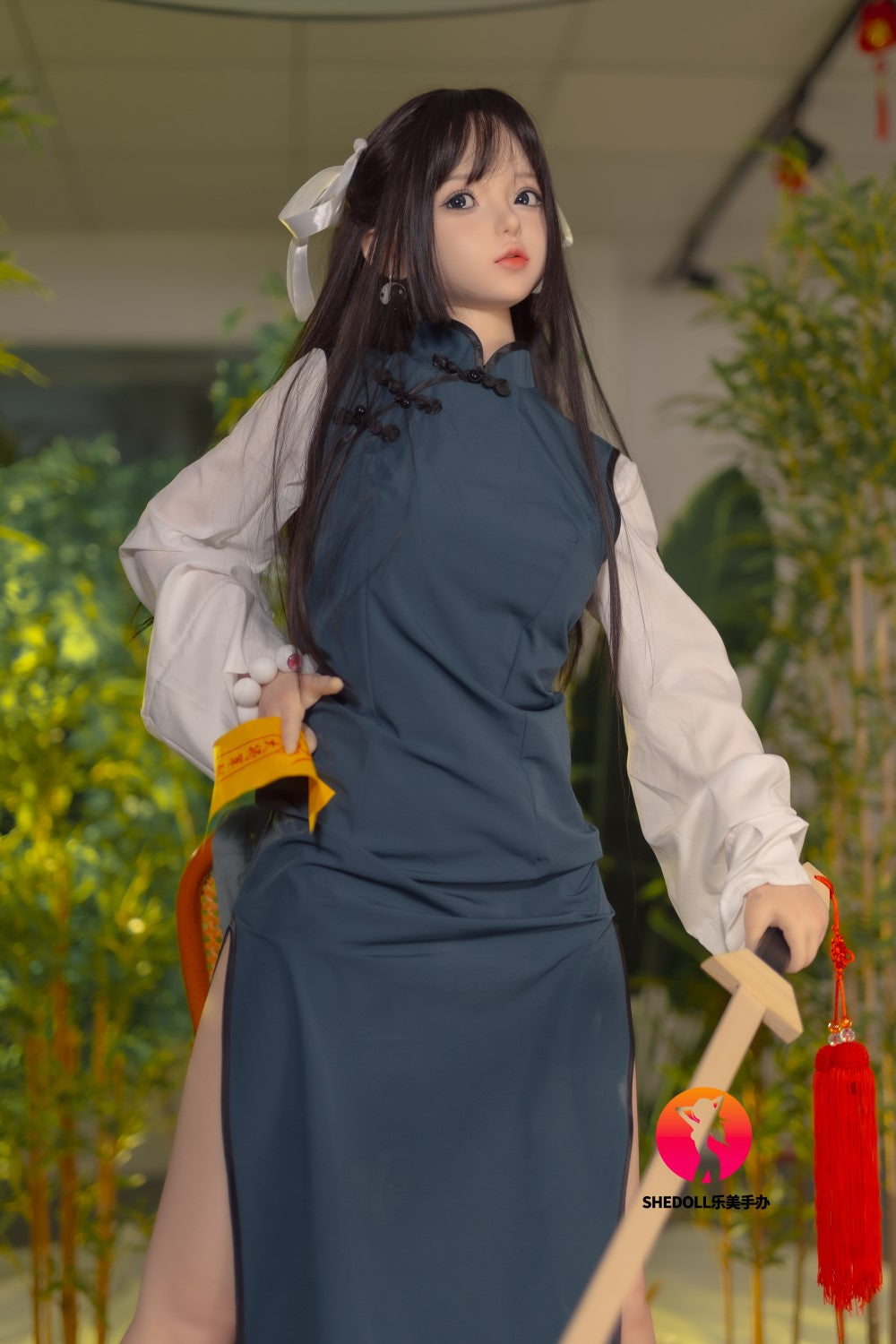 dora muñeca sexual (SHEDOLL 148 cm D-Cup #SH086 2.0 Silicona)