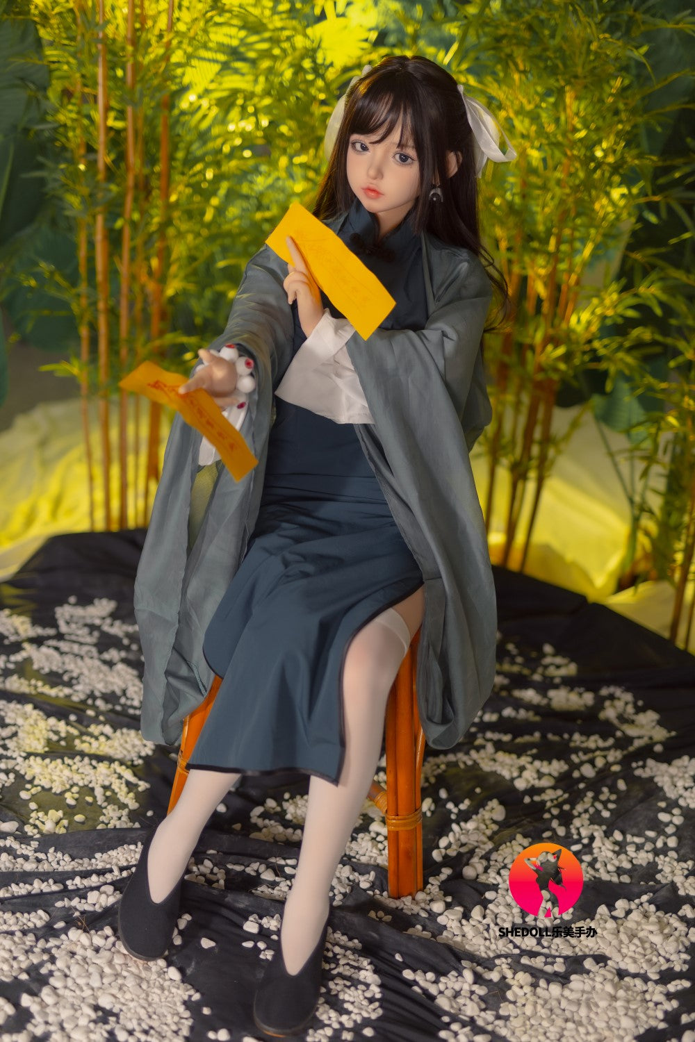 dora muñeca sexual (SHEDOLL 148 cm D-Cup #SH086 2.0 Silicona)