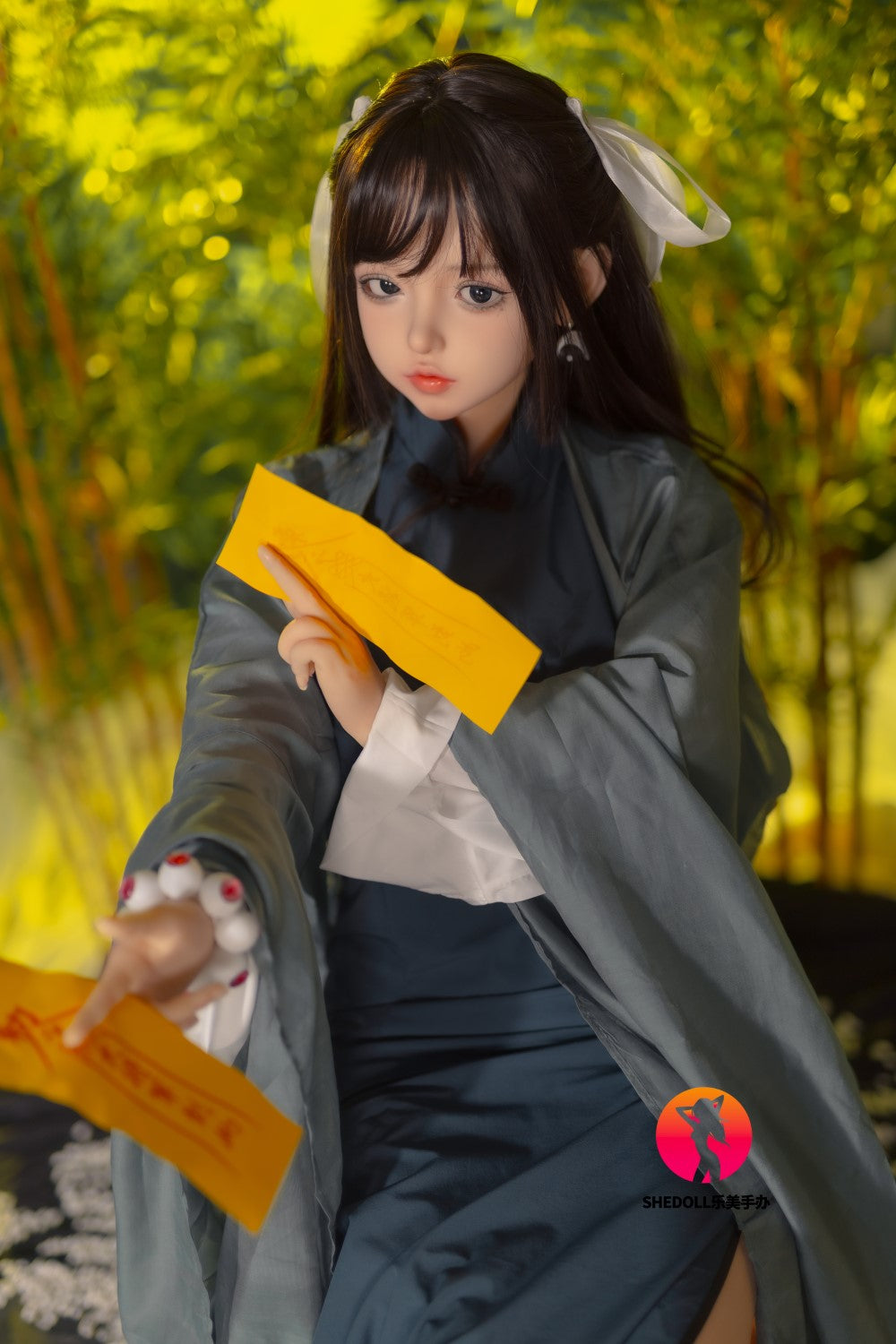 dora muñeca sexual (SHEDOLL 148 cm D-Cup #SH086 2.0 Silicona)