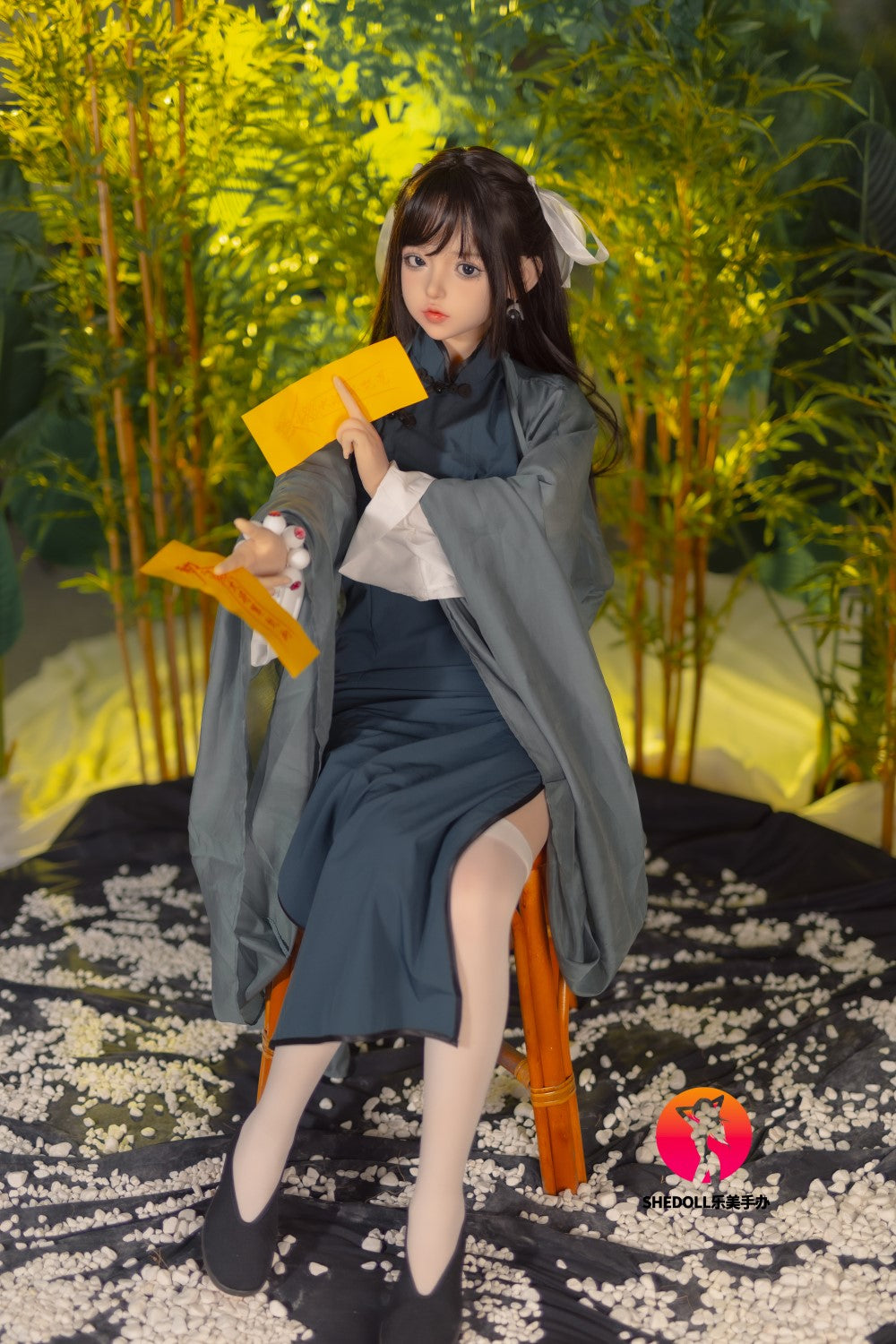 dora muñeca sexual (SHEDOLL 148 cm D-Cup #SH086 2.0 Silicona)