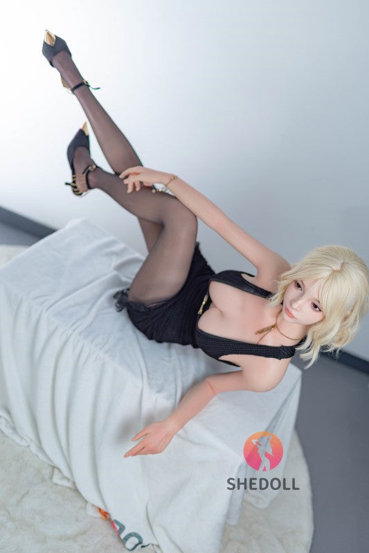 Rosa muñeca sexual (SHEDOLL 158 cm Copa C #SH098 2.0 Silicona)