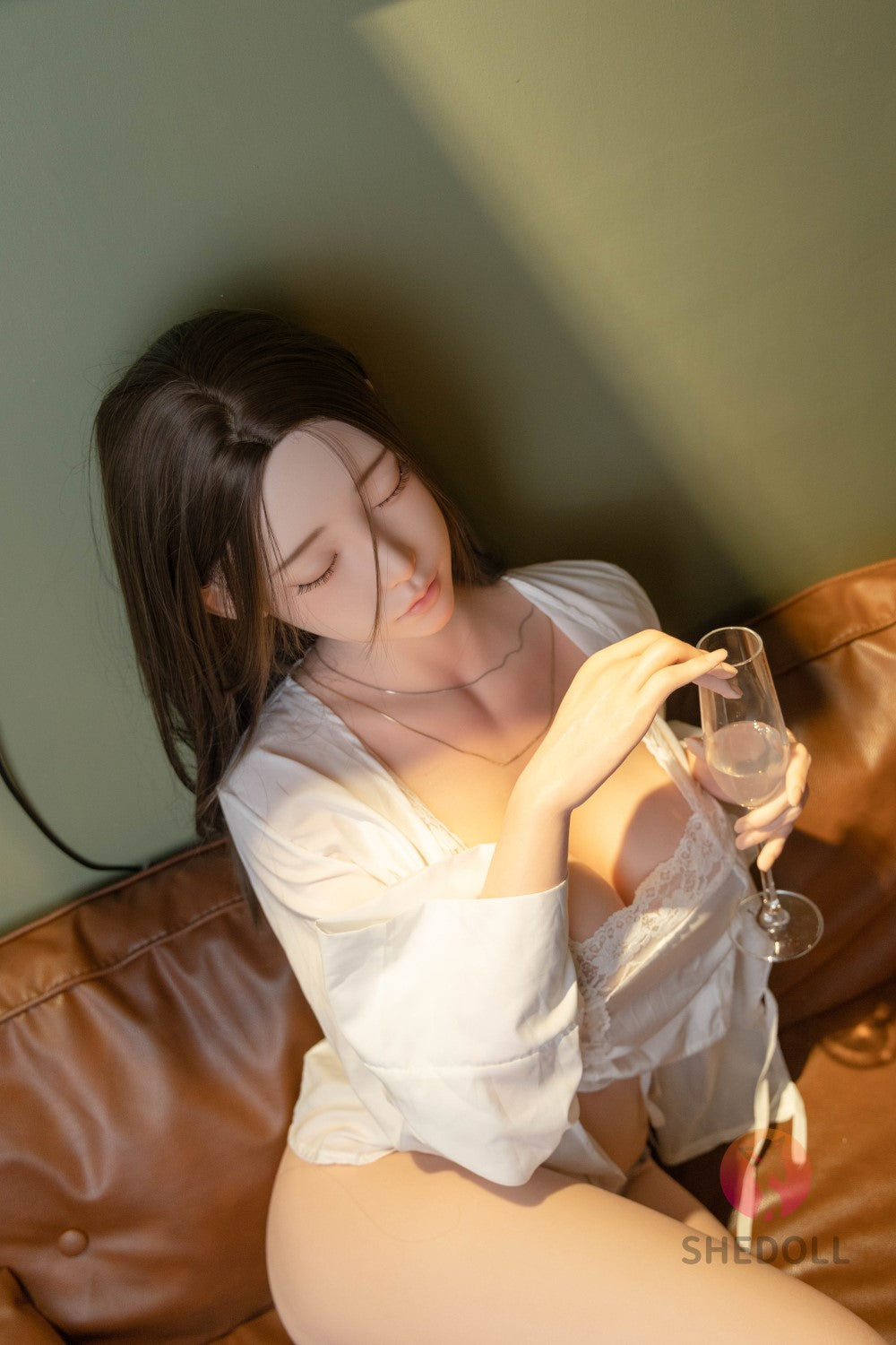 Cheryl durmiendo muñeca sexual (SHEDOLL 165 cm E-Cup #SH101 2.0 Silicona)