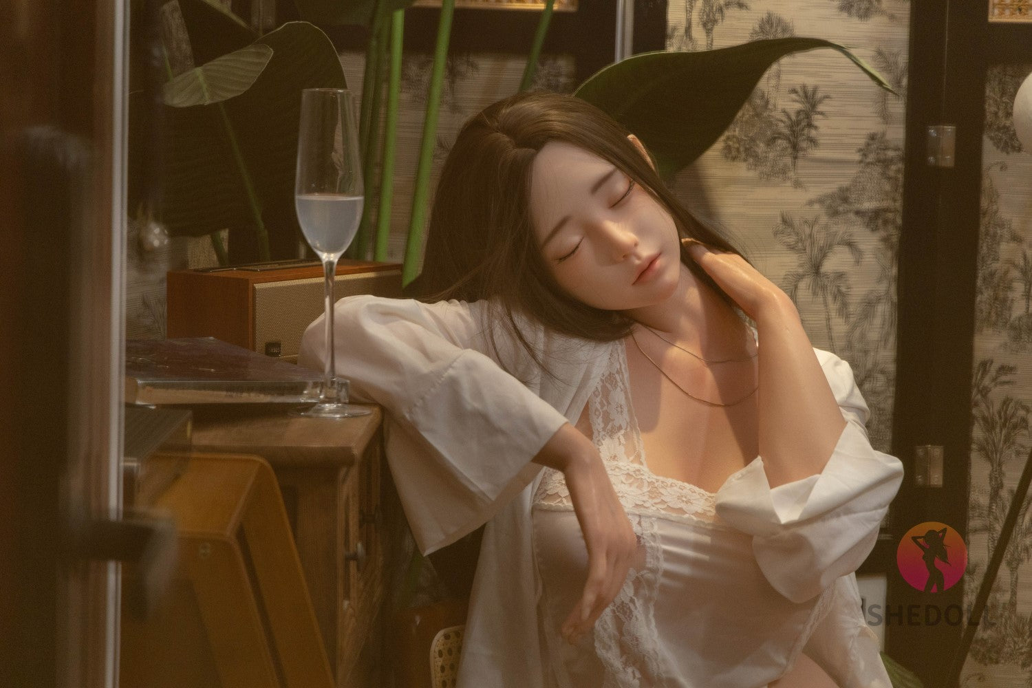 Cheryl durmiendo muñeca sexual (SHEDOLL 165 cm E-Cup #SH101 2.0 Silicona)