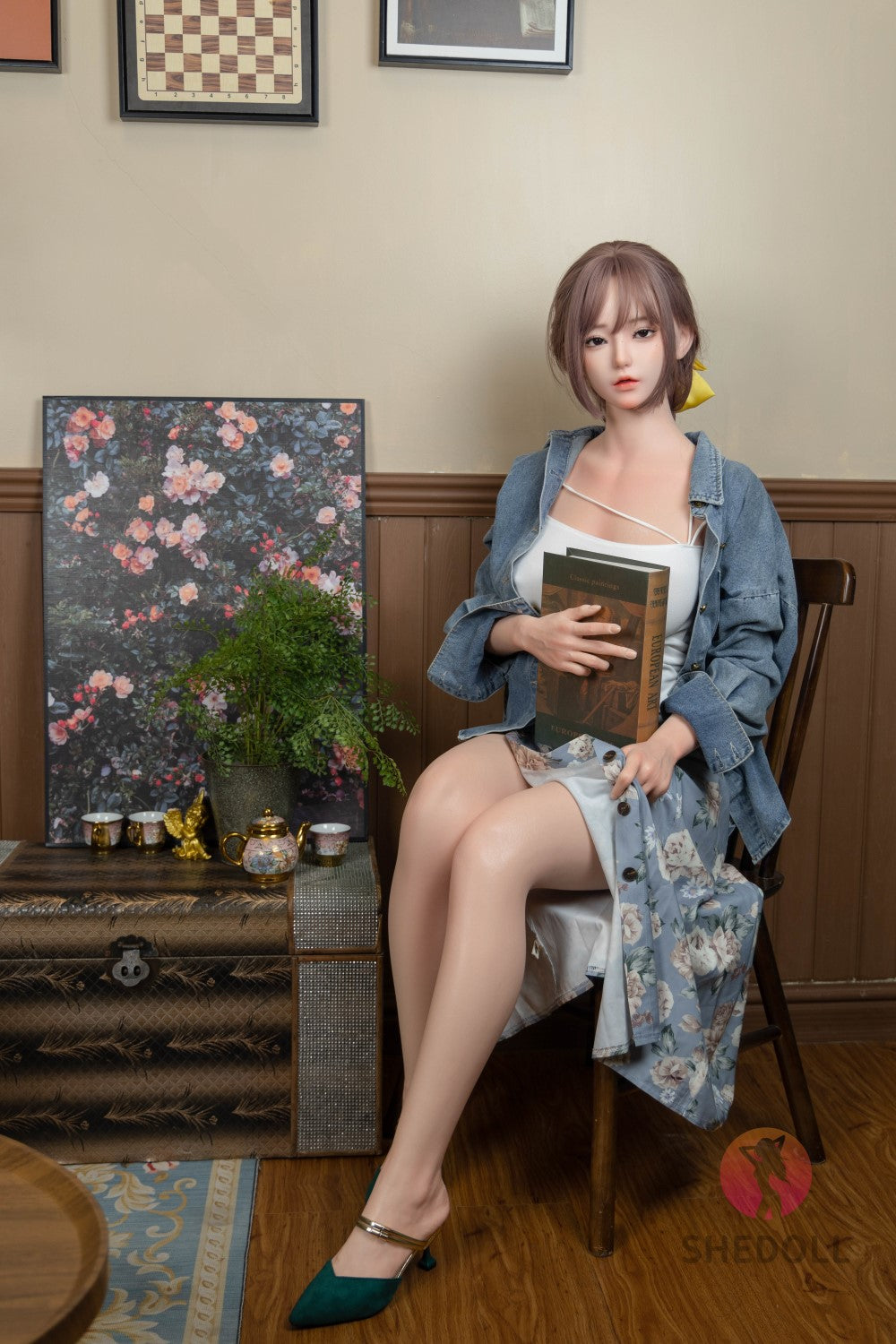 Jazmín muñeca sexual (SHEDOLL 165 cm E-Cup #SH102 2.0 Silicona)