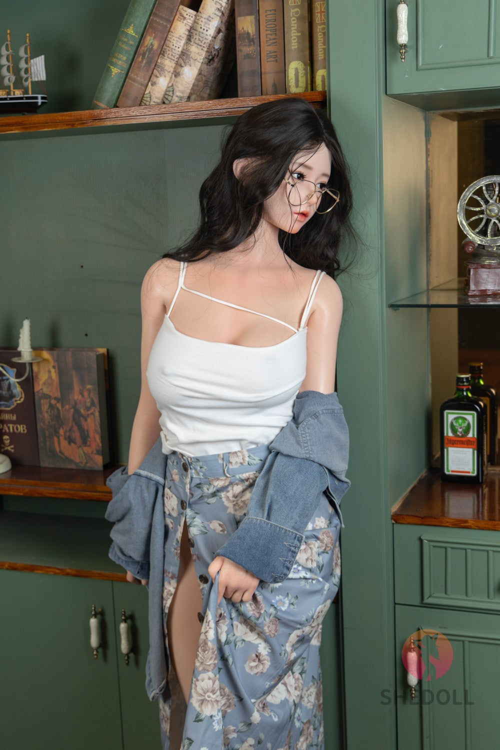 Jazmín muñeca sexual (SHEDOLL 165 cm E-Cup #SH102 2.0 Silicona)