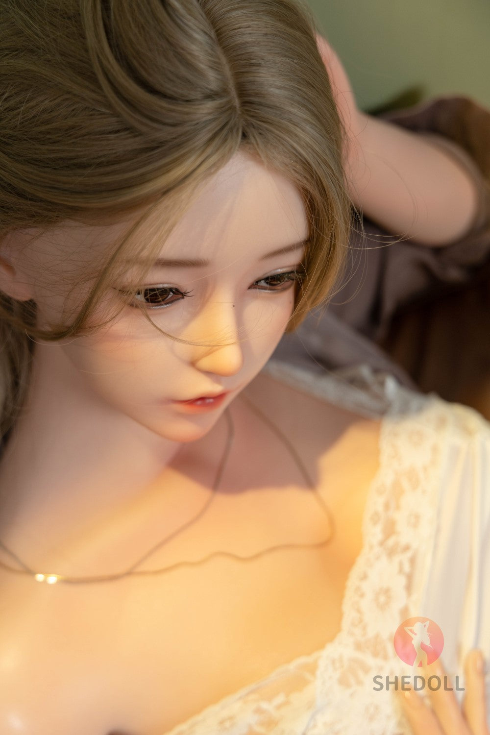 Jazmín muñeca sexual (SHEDOLL Caza electrónica de 165 cm #SH102 2.0 Silicona)