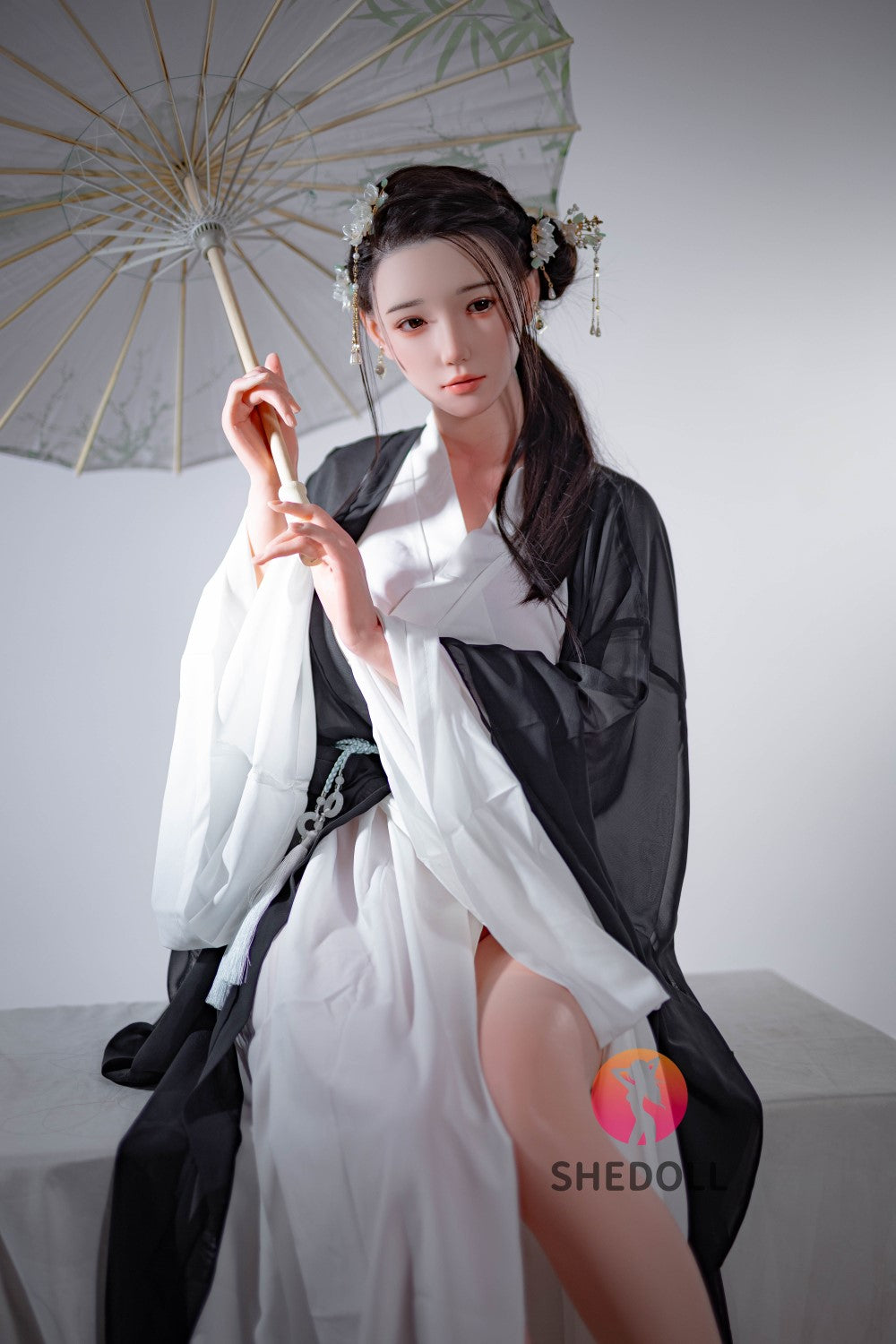 Ay muñeca sexual (SHEDOLL Copa E de 165 cm #SH107 (silicona)