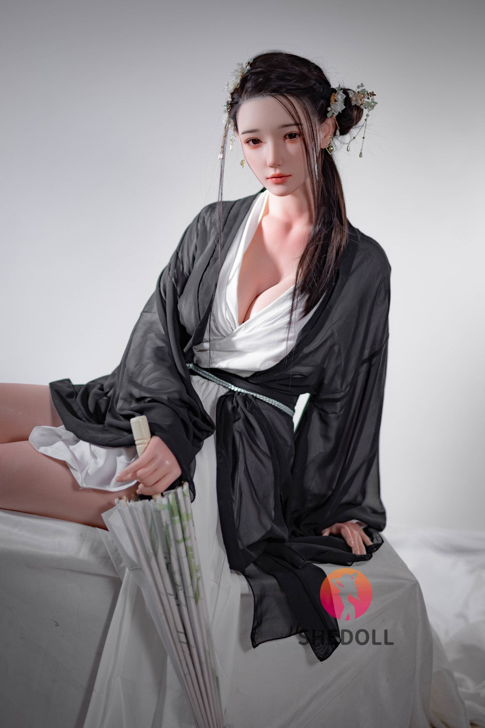 Ay muñeca sexual (SHEDOLL Copa E de 165 cm #SH107 (silicona)