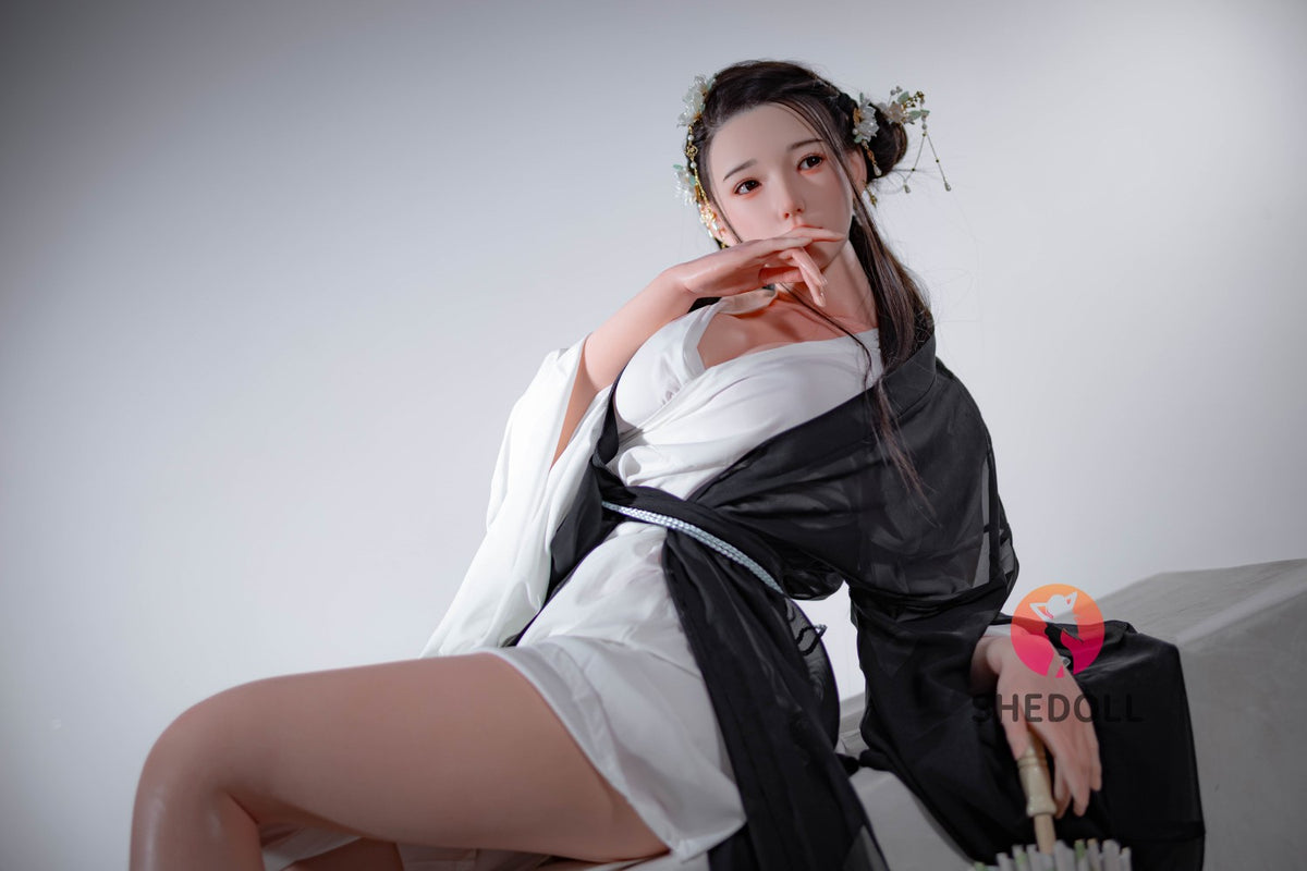 Ay muñeca sexual (SHEDOLL Copa E de 165 cm #SH107 (silicona)