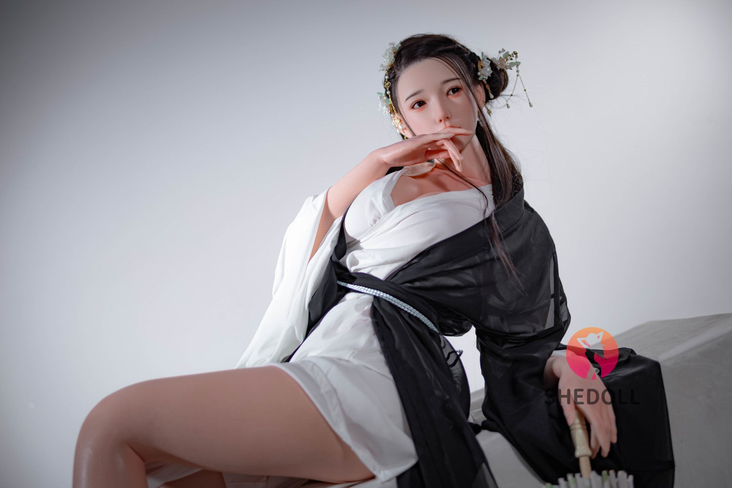 Ay muñeca sexual (SHEDOLL Copa E de 165 cm #SH107 (silicona)