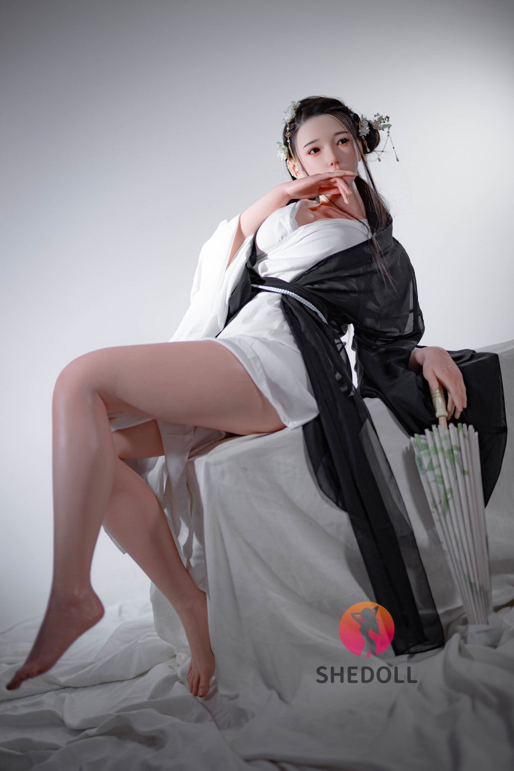 Ay muñeca sexual (SHEDOLL Copa E de 165 cm #SH107 (silicona)