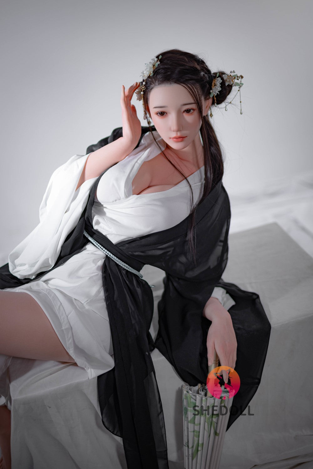 Ay muñeca sexual (SHEDOLL Copa E de 165 cm #SH107 (silicona)