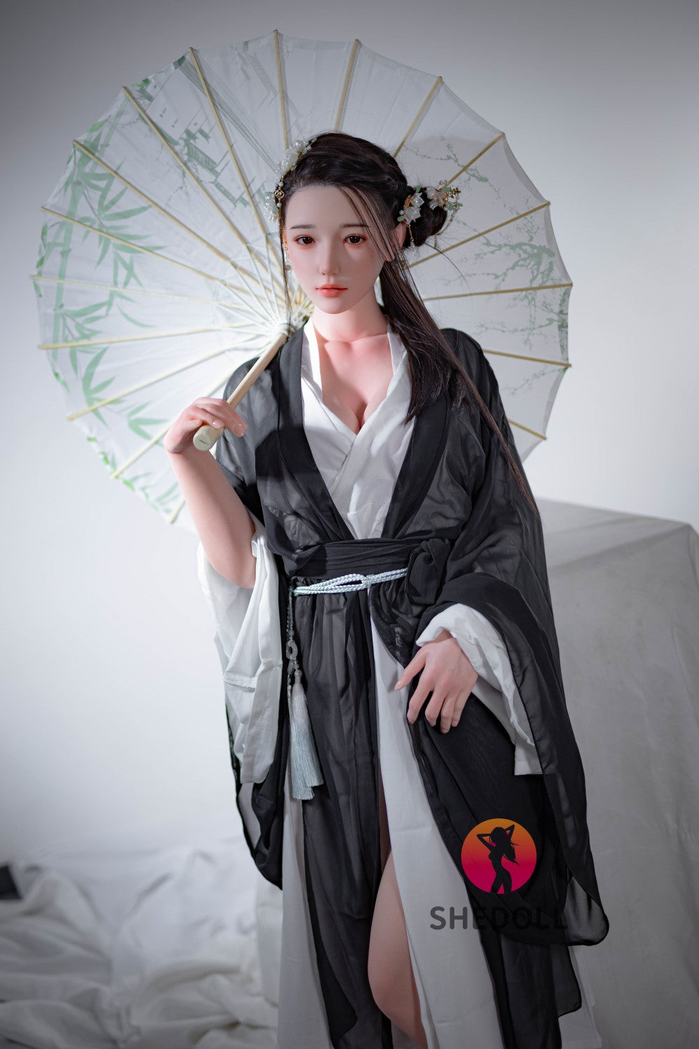 Ay muñeca sexual (SHEDOLL Copa E de 165 cm #SH107 (silicona)