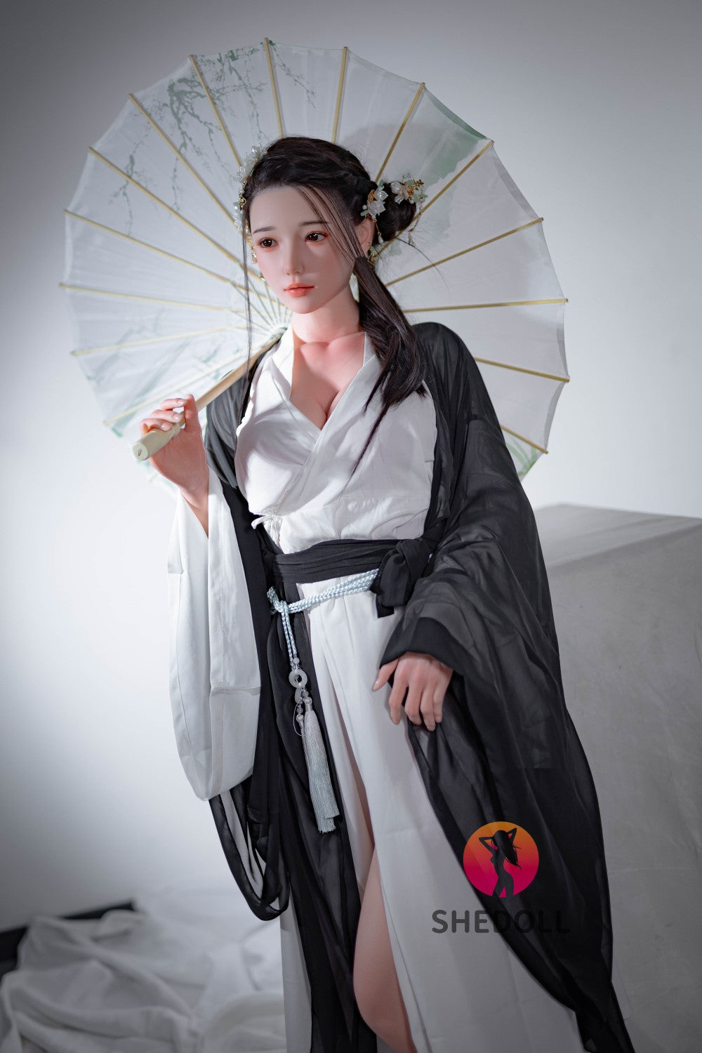 Ay muñeca sexual (SHEDOLL Copa E de 165 cm #SH107 (silicona)