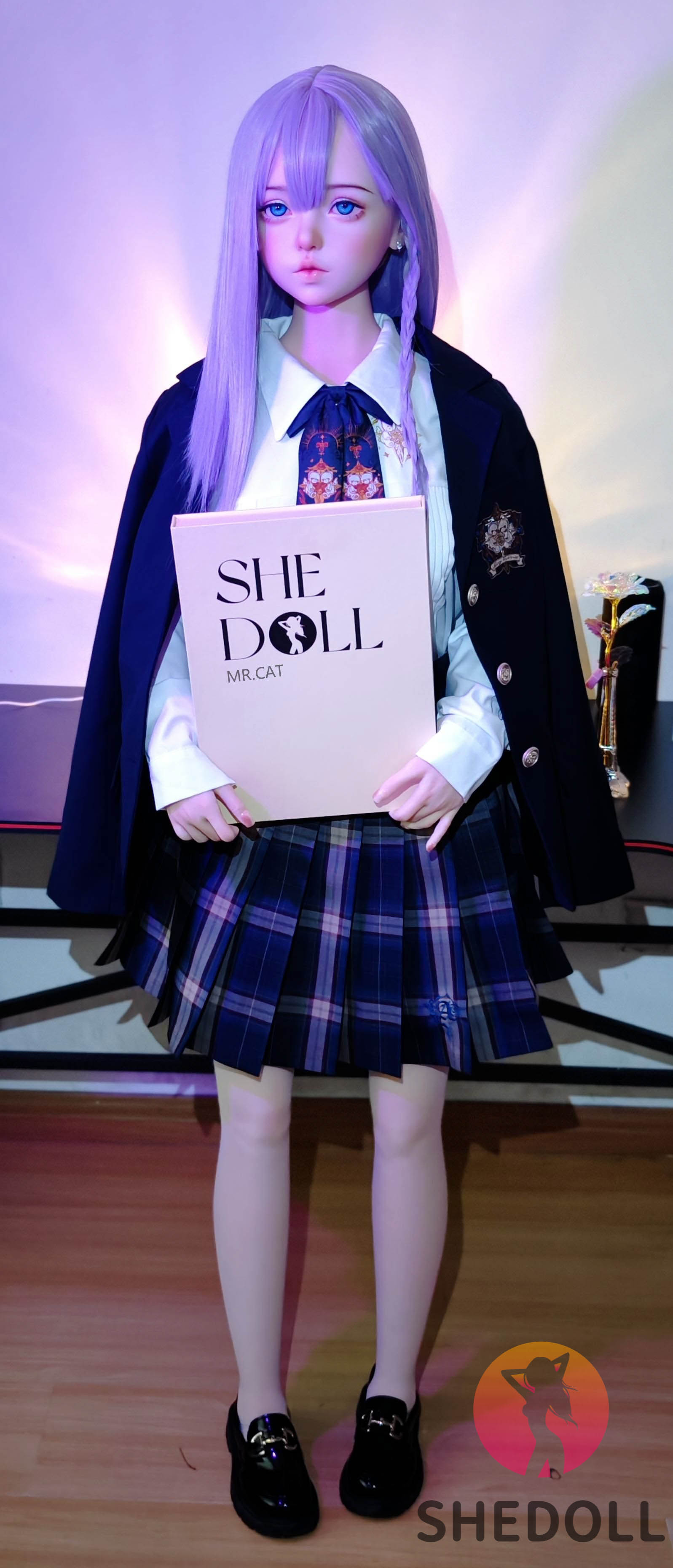 dora muñeca sexual (SHEDOLL Copa D de 148 cm #SH124 2.0 TPE+silicona)