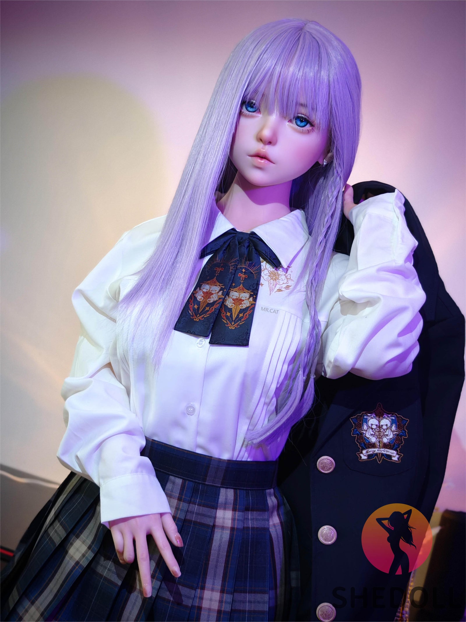 dora muñeca sexual (SHEDOLL Copa D de 148 cm #SH124 2.0 TPE+silicona)