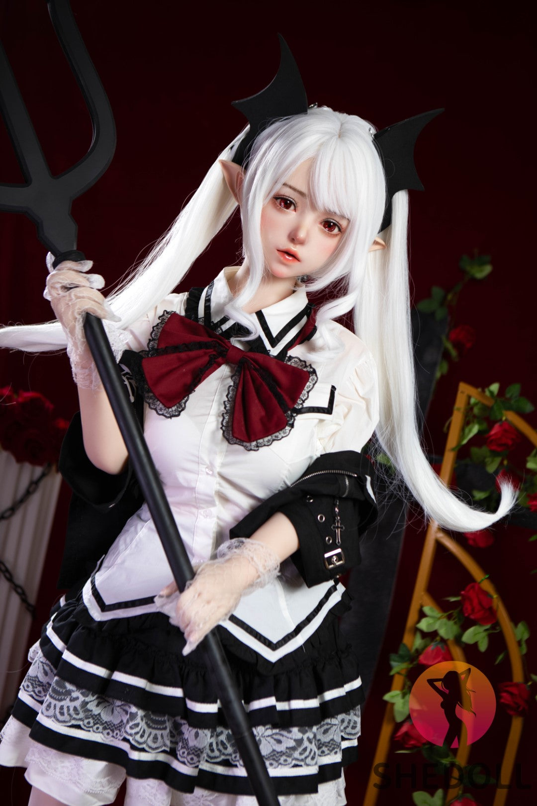 dora muñeca sexual (SHEDOLL 148 cm D-Cup #SH125 2.0 Silicona)