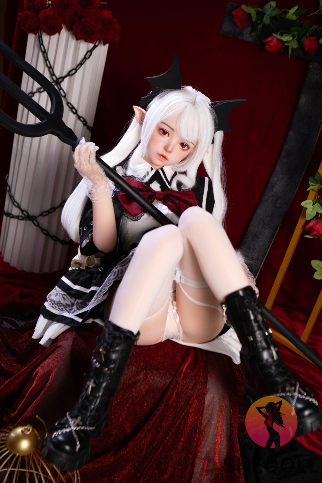 dora muñeca sexual (SHEDOLL 148 cm D-Cup #SH125 2.0 Silicona)