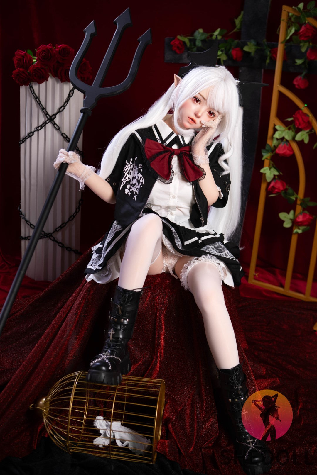 dora muñeca sexual (SHEDOLL 148 cm D-Cup #SH125 2.0 Silicona)