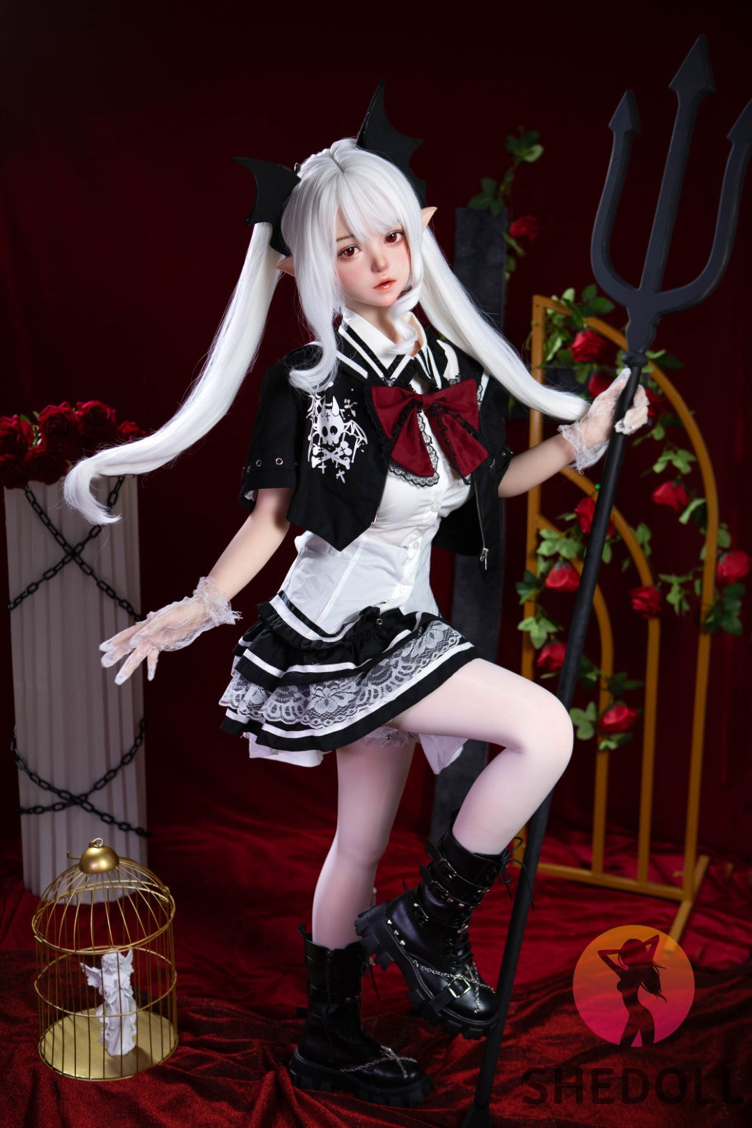 dora muñeca sexual (SHEDOLL 148 cm D-Cup #SH125 2.0 Silicona)