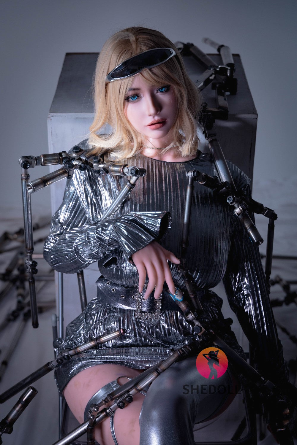 tasha muñeca sexual (SHEDOLL Copa H de 163 cm #SH129 2.0 TPE+silicona)