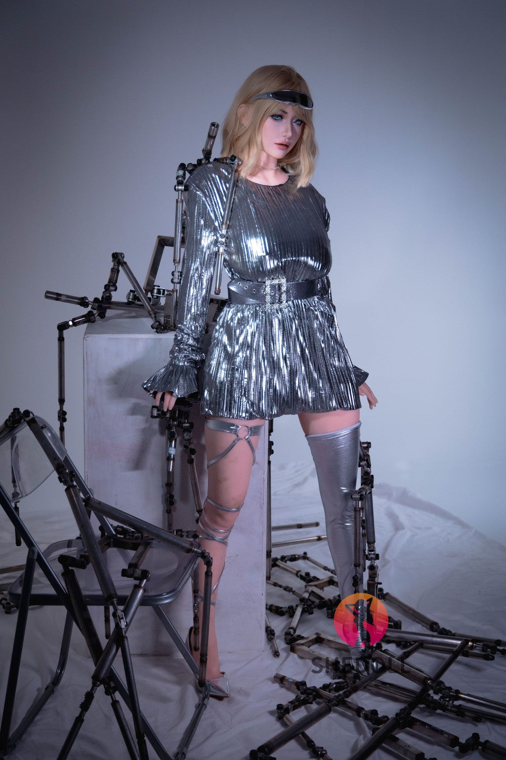 tasha muñeca sexual (SHEDOLL Copa H de 163 cm #SH129 2.0 TPE+silicona)