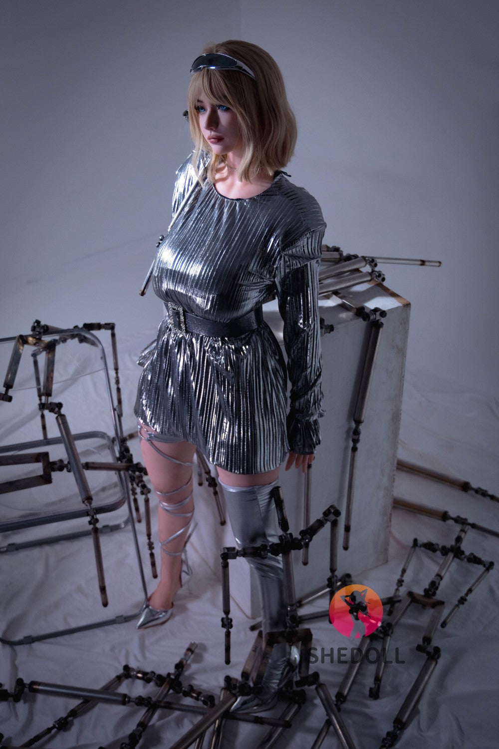 tasha muñeca sexual (SHEDOLL Copa H de 163 cm #SH129 2.0 TPE+silicona)