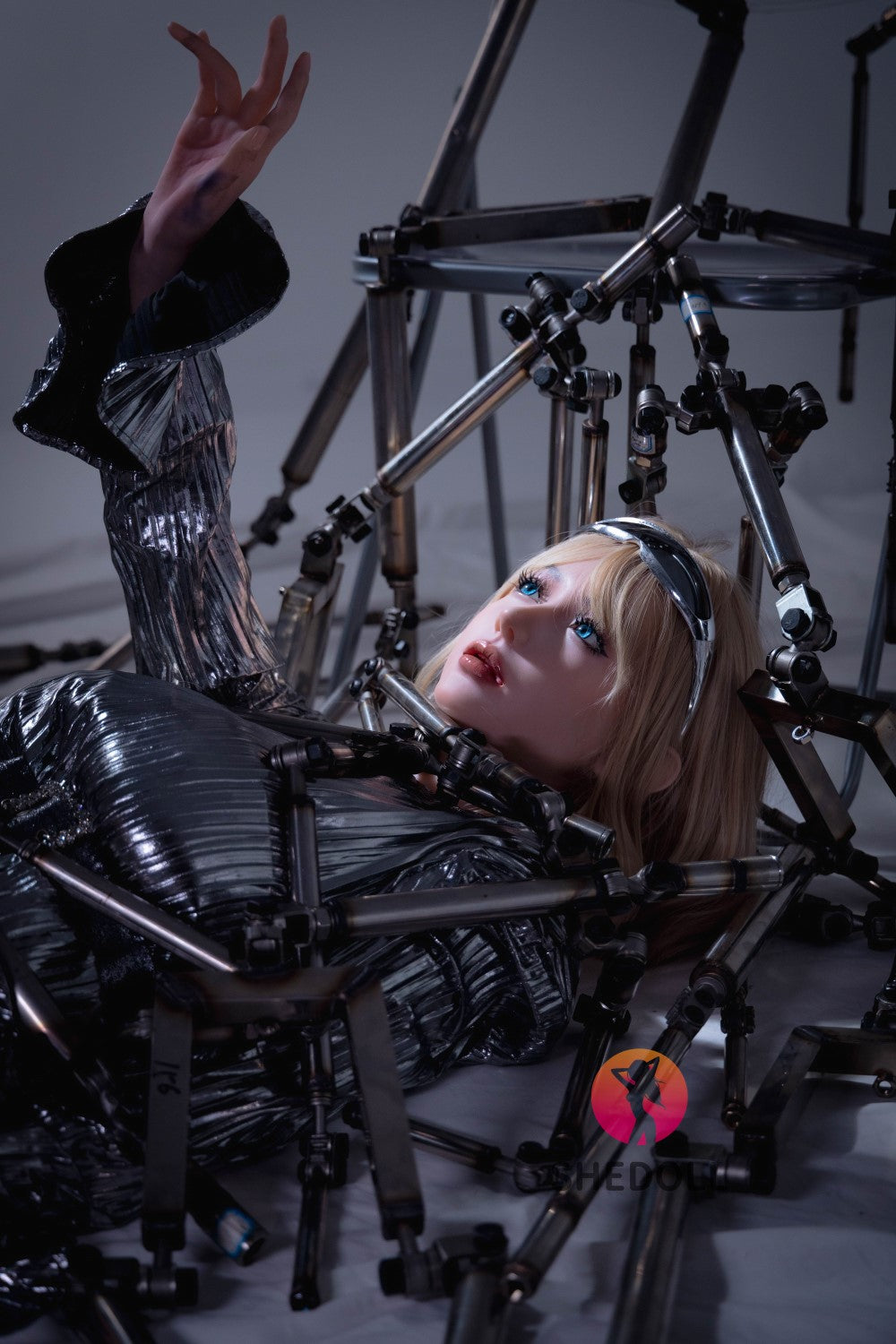 tasha muñeca sexual (SHEDOLL Copa H de 163 cm #SH129 2.0 TPE+silicona)