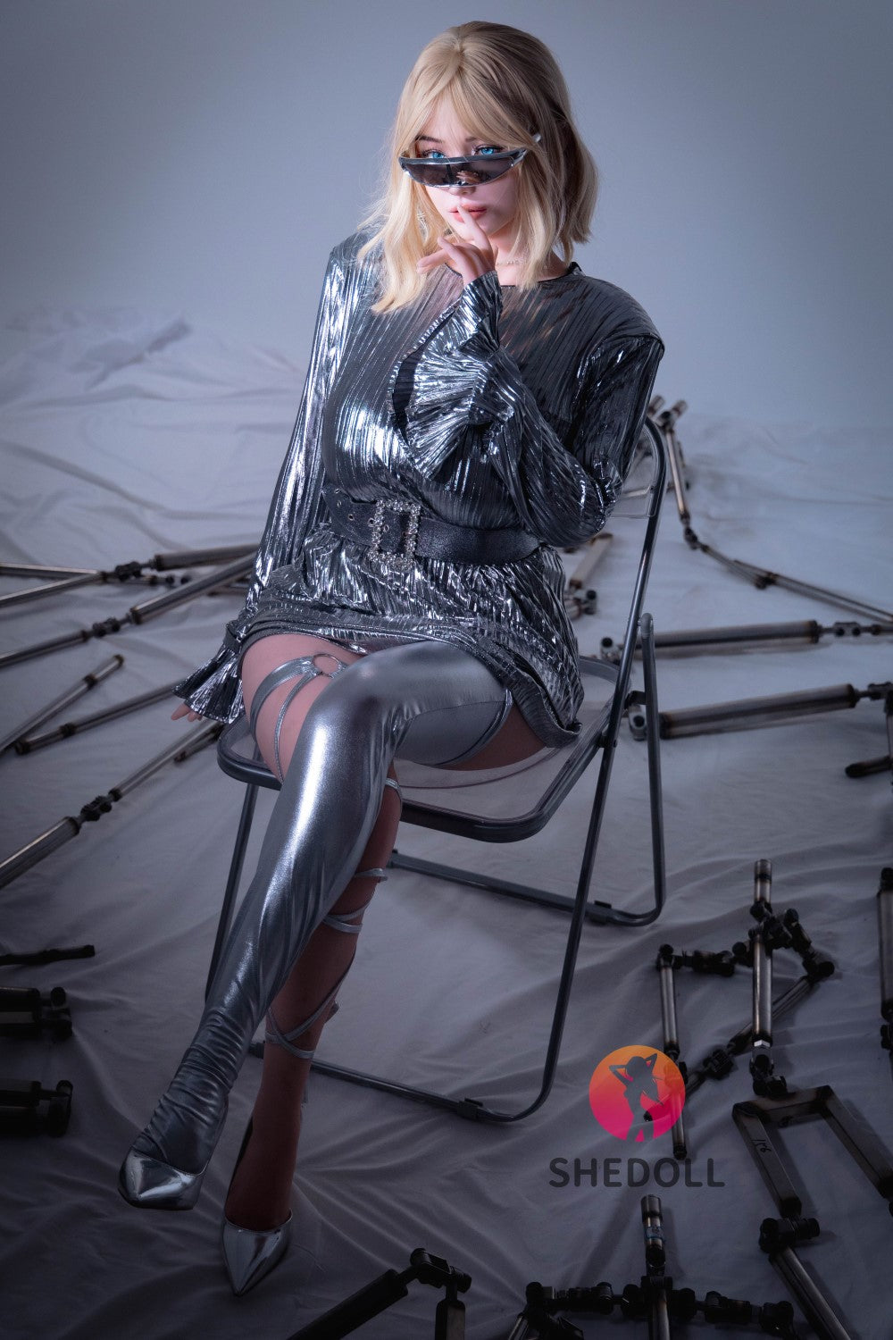 tasha muñeca sexual (SHEDOLL Copa H de 163 cm #SH129 2.0 TPE+silicona)