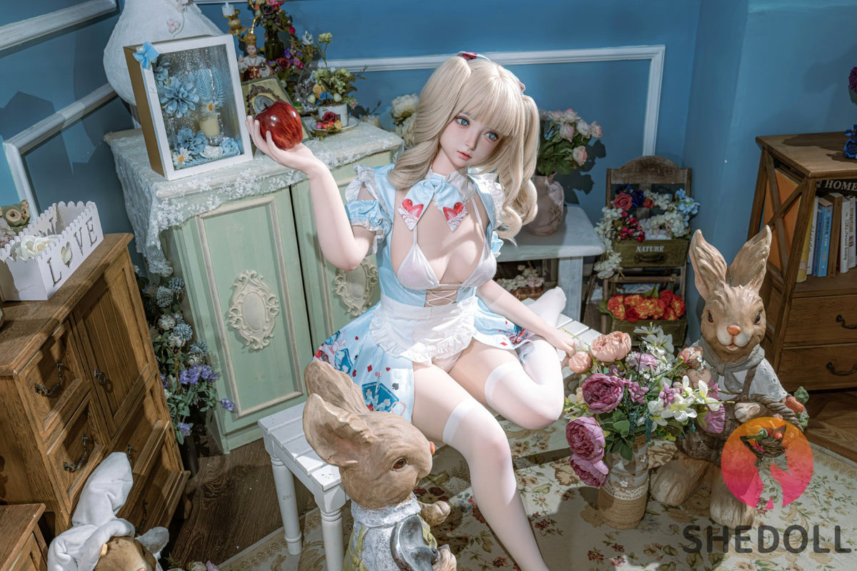 nancy muñeca sexual (SHEDOLL Copa B de 150 cm #SH135 2.0 TPE+Silicona)