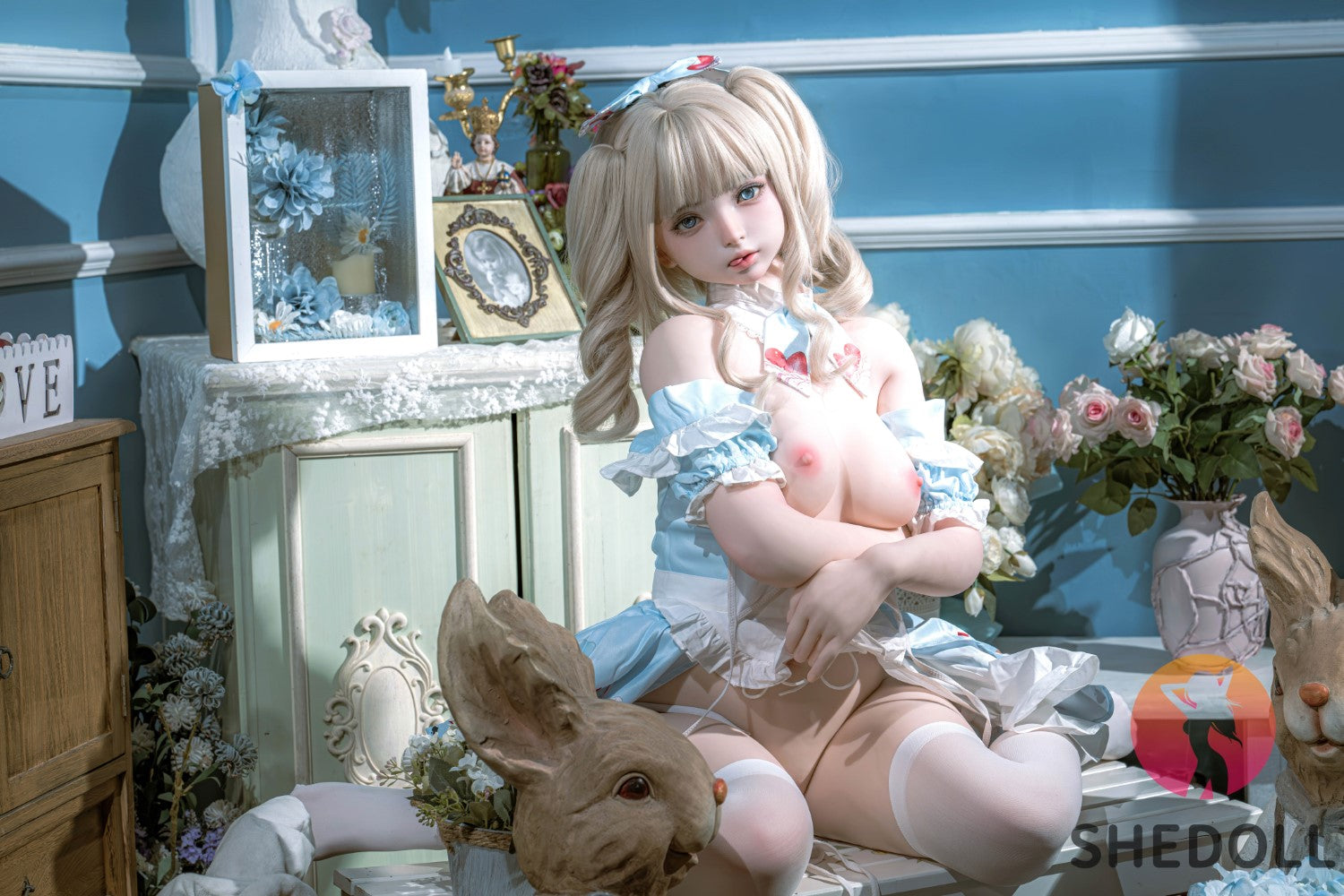 nancy muñeca sexual (SHEDOLL Copa B de 150 cm #SH135 2.0 TPE+Silicona)