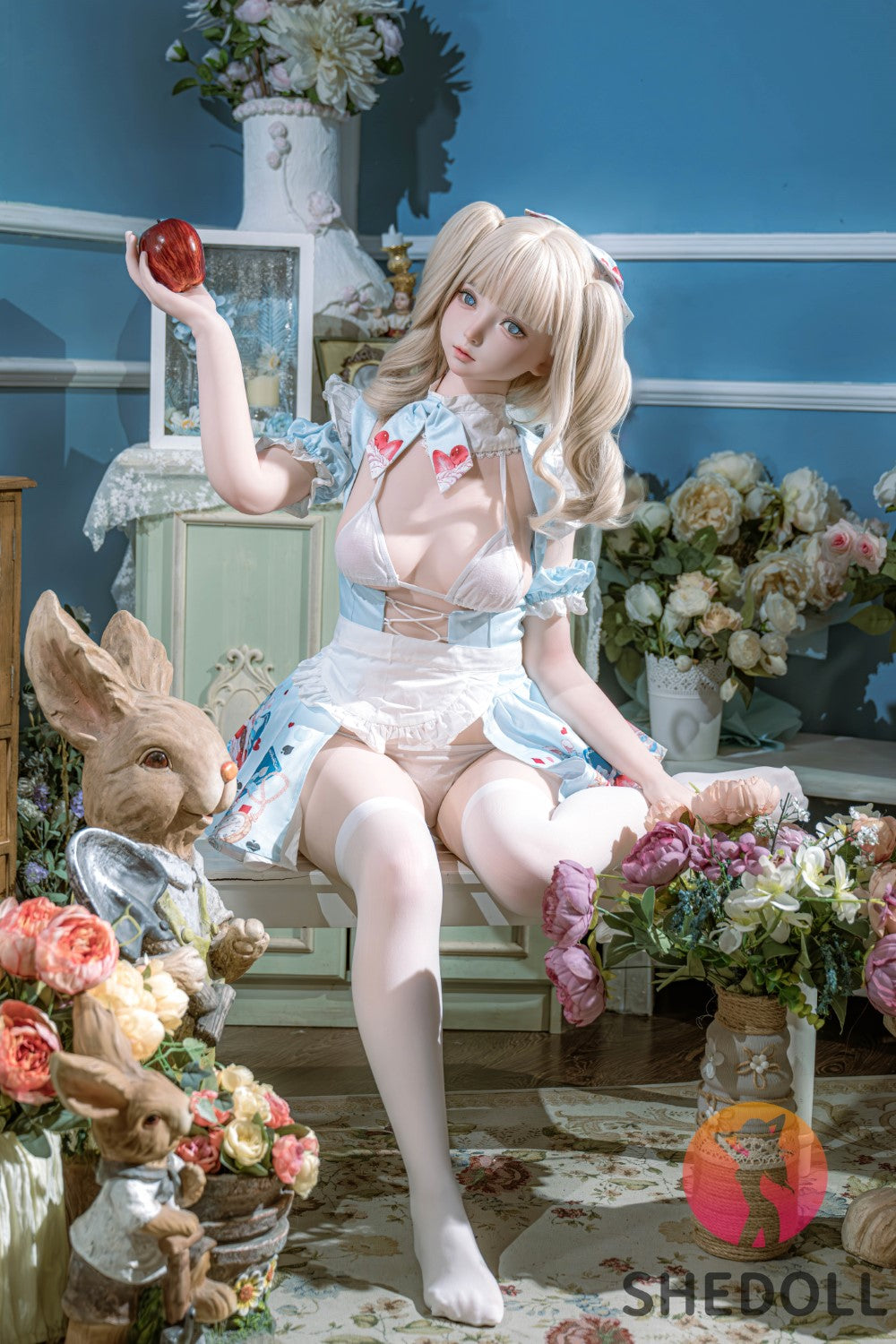 nancy muñeca sexual (SHEDOLL Copa B de 150 cm #SH135 2.0 TPE+Silicona)