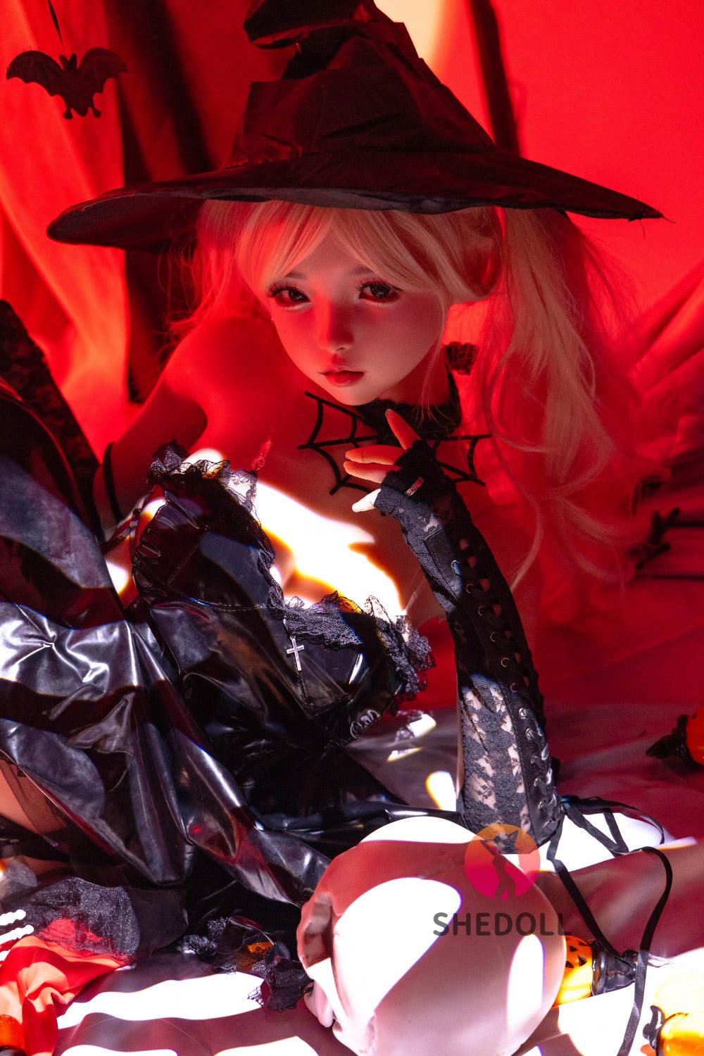 Dulce muñeca sexual (SHEDOLL 148 cm D-Cup #SH148 2.0 Silicona)