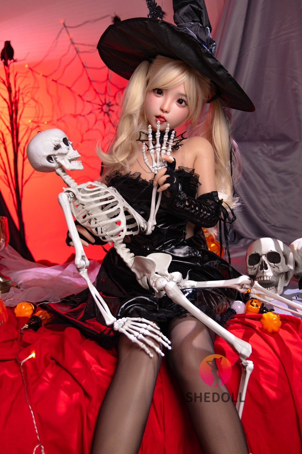 Dulce muñeca sexual (SHEDOLL 148 cm D-Cup #SH148 2.0 Silicona)