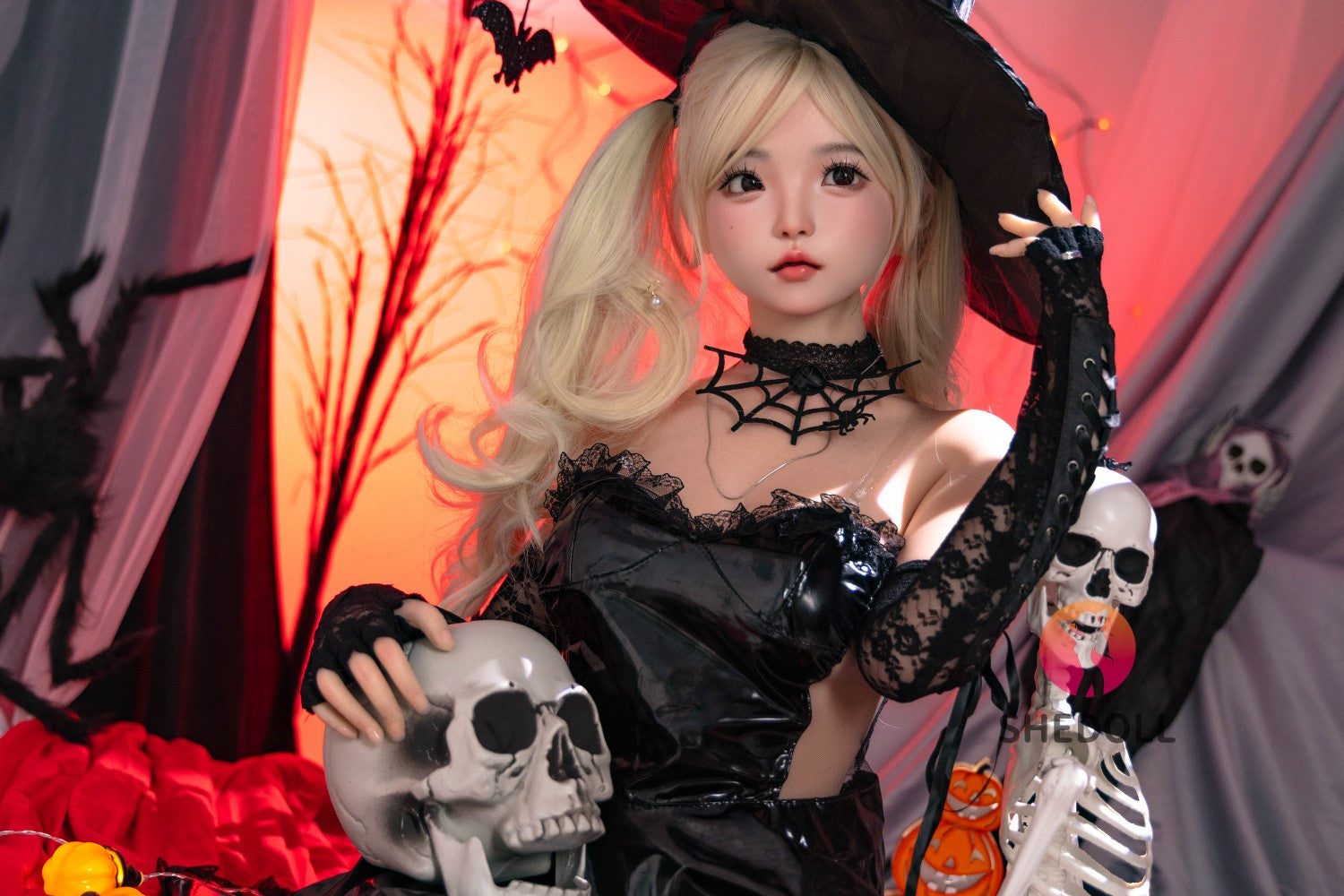 Dulce muñeca sexual (SHEDOLL 148 cm D-Cup #SH148 2.0 Silicona)