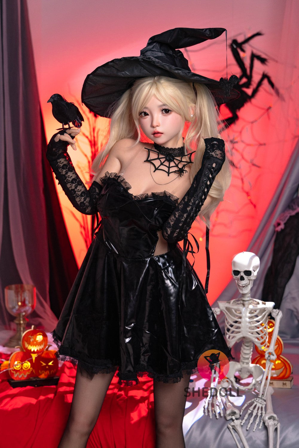 Dulce muñeca sexual (SHEDOLL 148 cm D-Cup #SH148 2.0 Silicona)