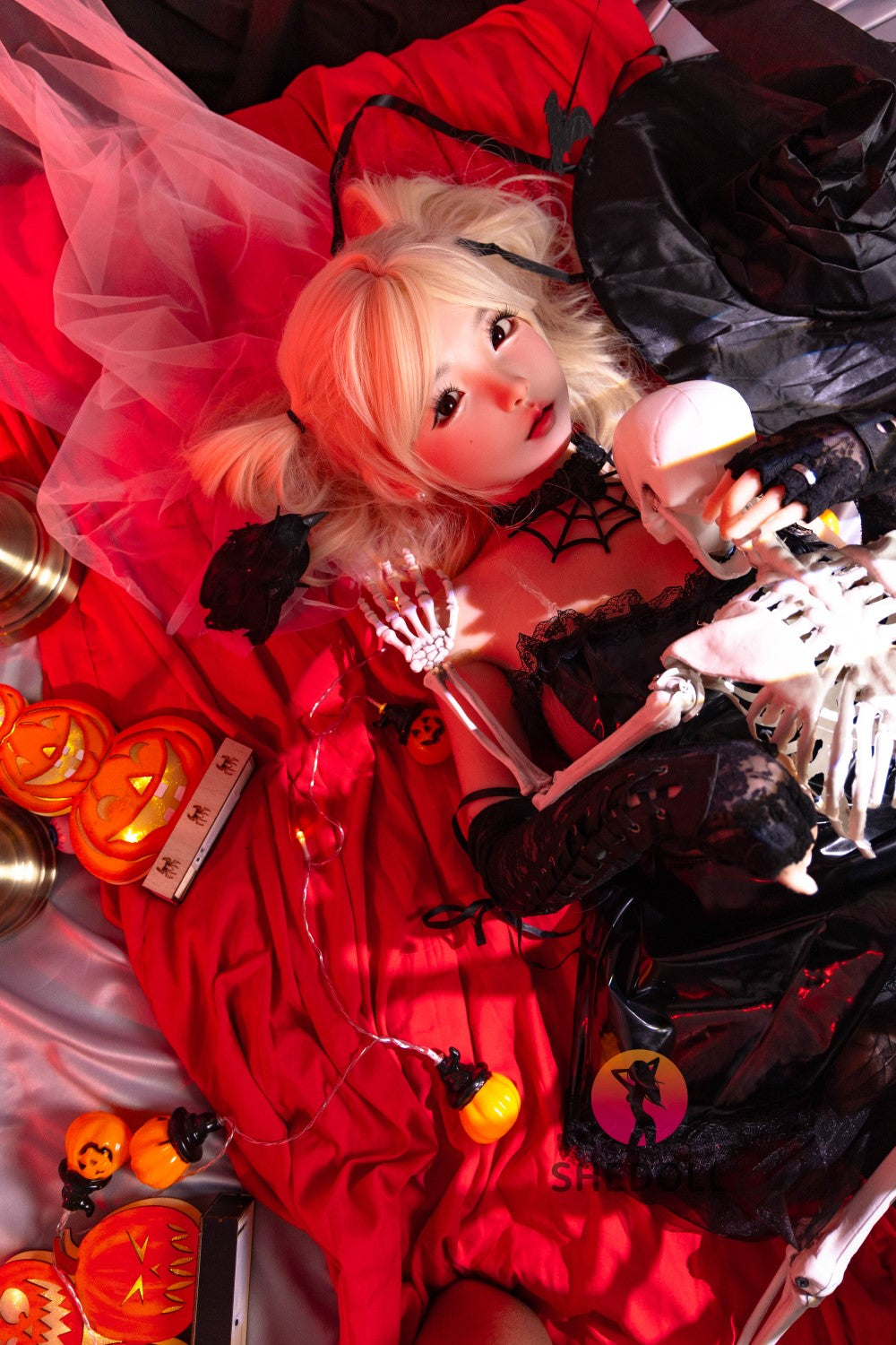 Dulce muñeca sexual (SHEDOLL 148 cm D-Cup #SH148 2.0 Silicona)